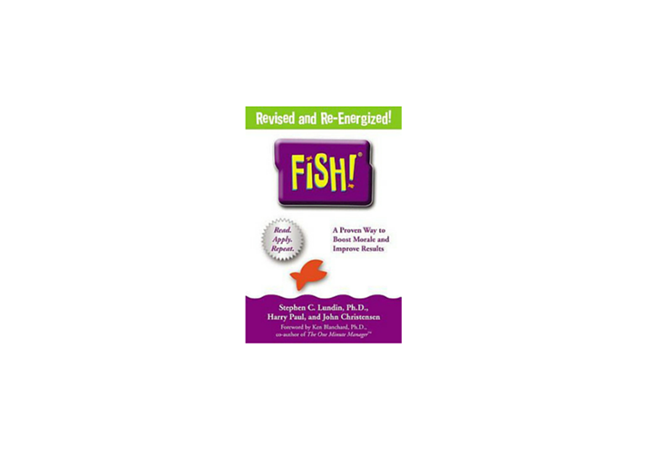 Book cover - Fish! by Stephen C. Lundin, Ph. D. Harry Paul and John Christensen