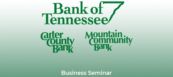 Bank of Tennessee Carter County Bank Mountain Community Bank Logos